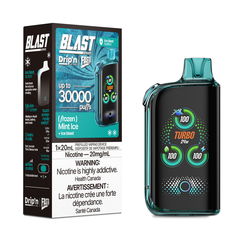 Drip'n Fasta Blast - Disposable E-Cig (PROVINCIAL) (30k Puffs)