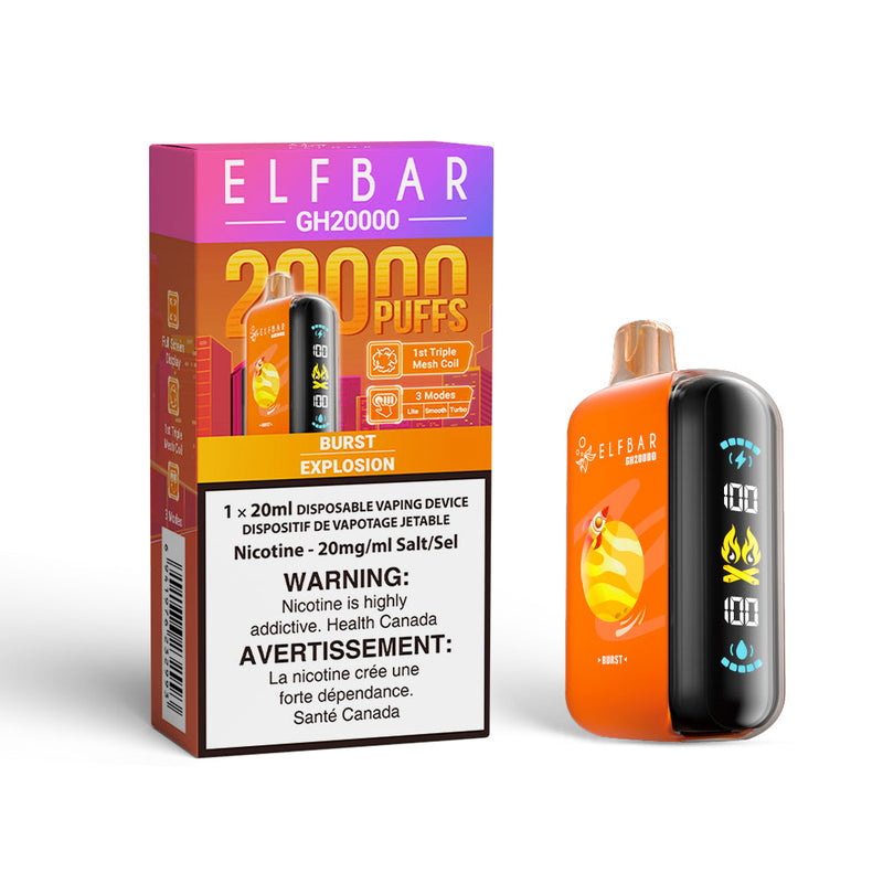 Elf Bar - GH20K Disposable E-Cig (20K Puffs) (FEDERAL)