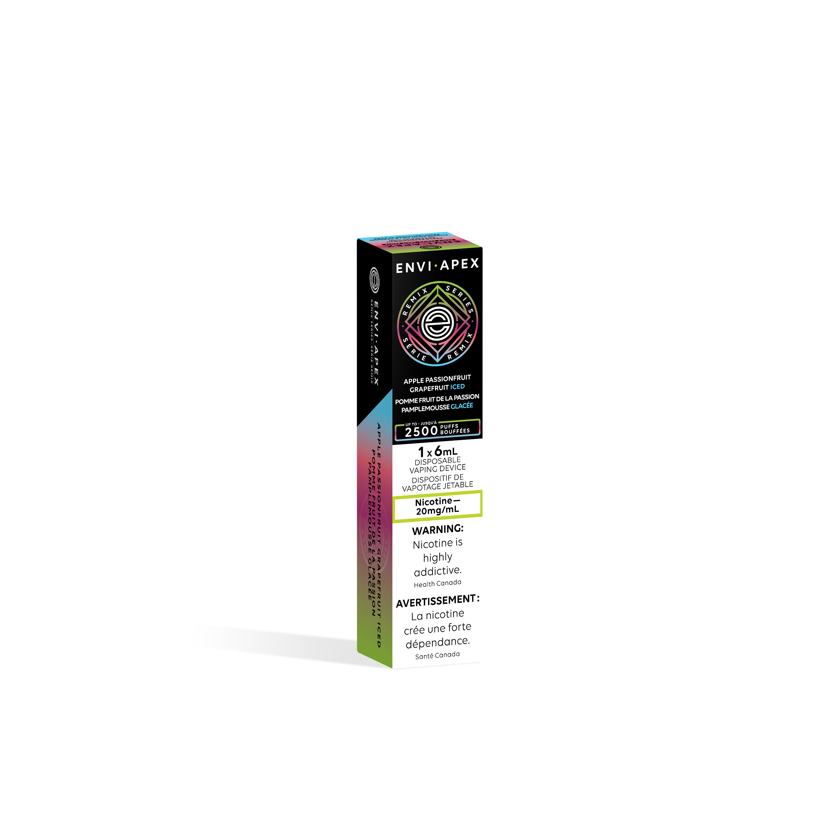 Envi Apex - Disposable E-Cig (PROVINCIAL) (2500 Puffs)