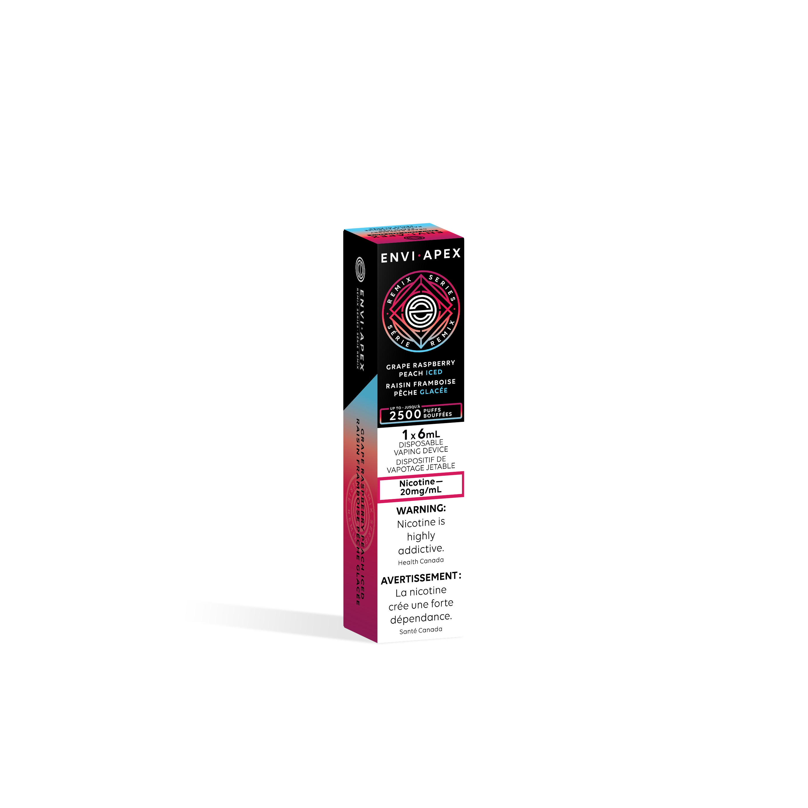 Envi Apex - Disposable E-Cig (PROVINCIAL) (2500 Puffs)