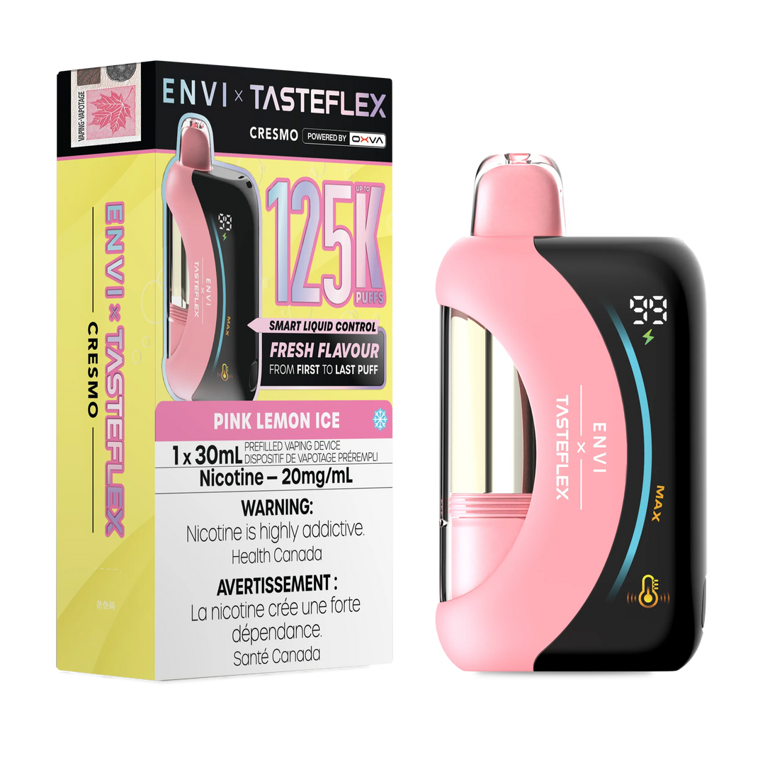 Pink Lemon Ice Envi X Tasteflex (Cresmo) - Disposable 125K