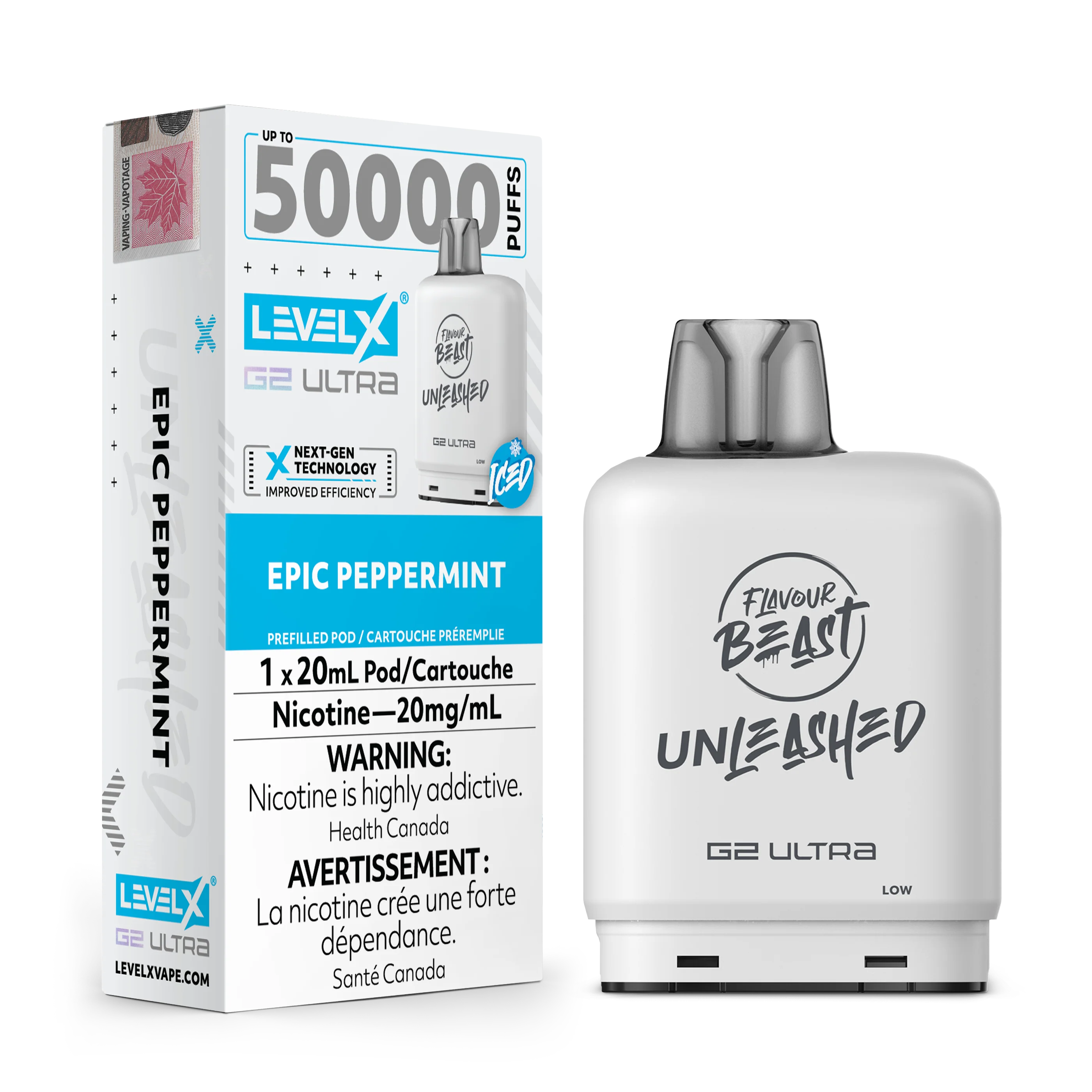 Level X - Ultra G2 Pods FB Unleashed (50k Puffs) (PROVINCIAL)