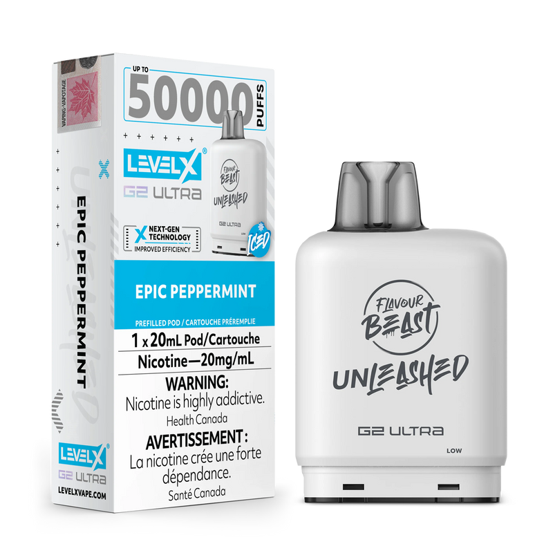 Level X - Ultra G2 Pods FB Unleashed (50k Puffs) (PROVINCIAL)