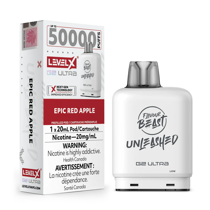 Level X - Ultra G2 Pods FB Unleashed (50k Puffs) (PROVINCIAL)