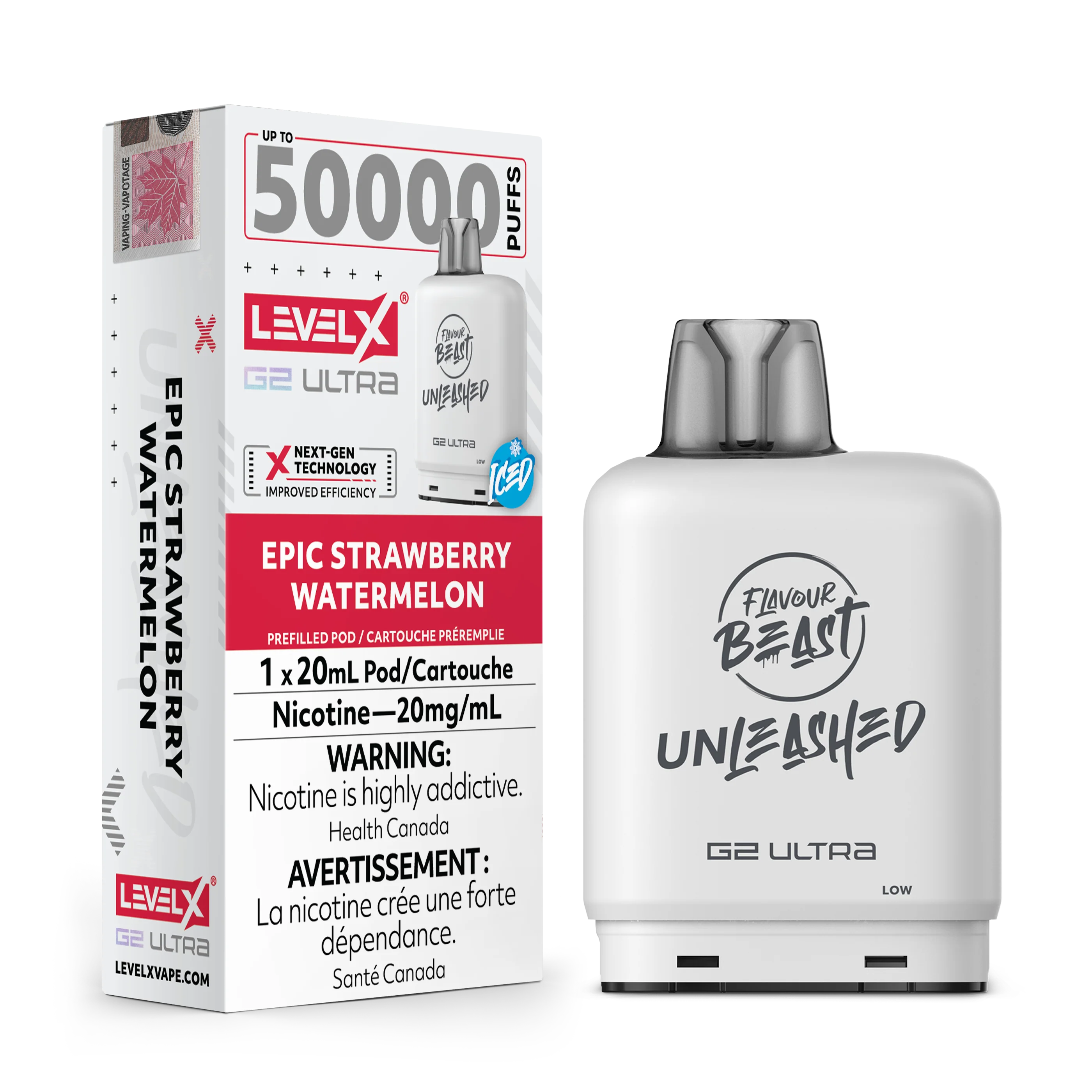 Level X - Ultra G2 Pods FB Unleashed (50k Puffs) (PROVINCIAL)