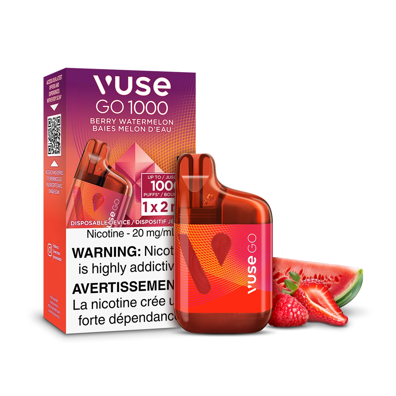 Vuse Go 1000 Lemon Berry Vuse Go 1000 kaufen