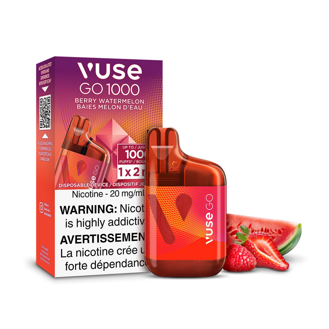 Berry Watermelon Vuse GO 1000 - Disposable Vape