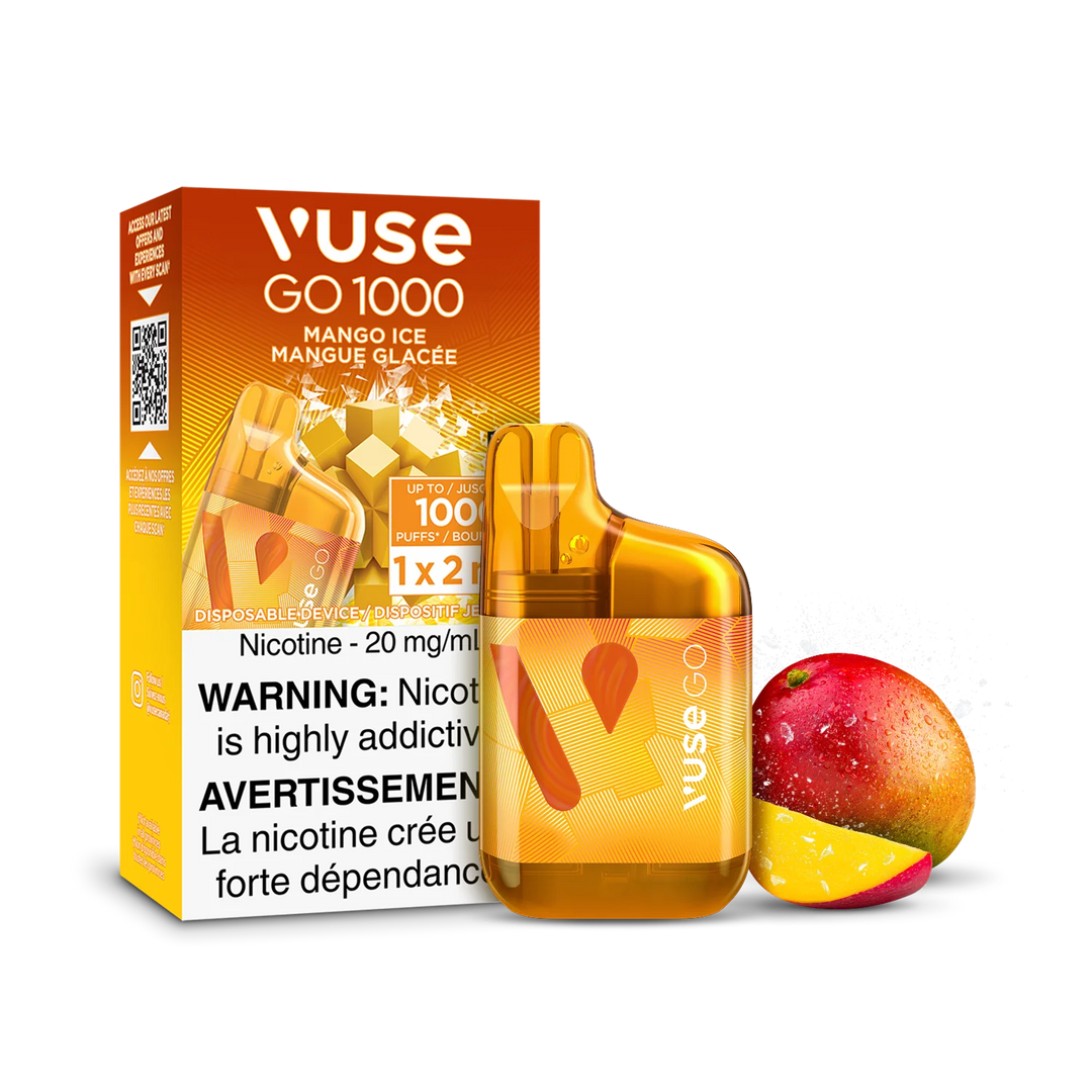 Vuse Go New Pod Clear Tobacco Ice by Vuse Go 5000 Toronto GTA Vaughan Ontario Canada Wicks & Wires Vape Shoppe Vuse Go New Pod Clear Tobacco Ice by Vuse Go 5000 Toronto GTA Vaughan Ontario Canada Wicks & Wires Vape Shoppe