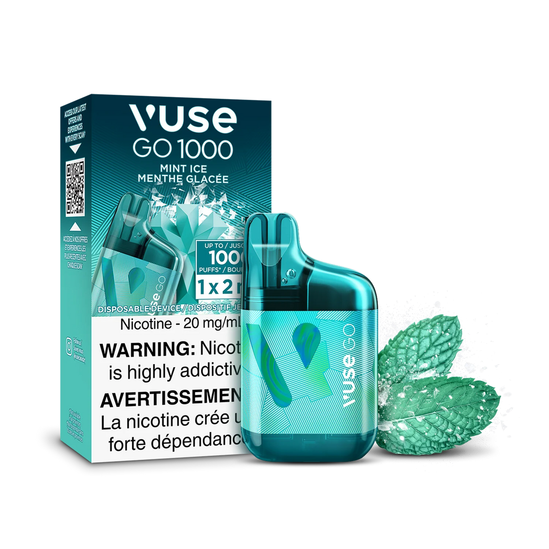 Mint Ice Vuse GO 1000 - Disposable Vape