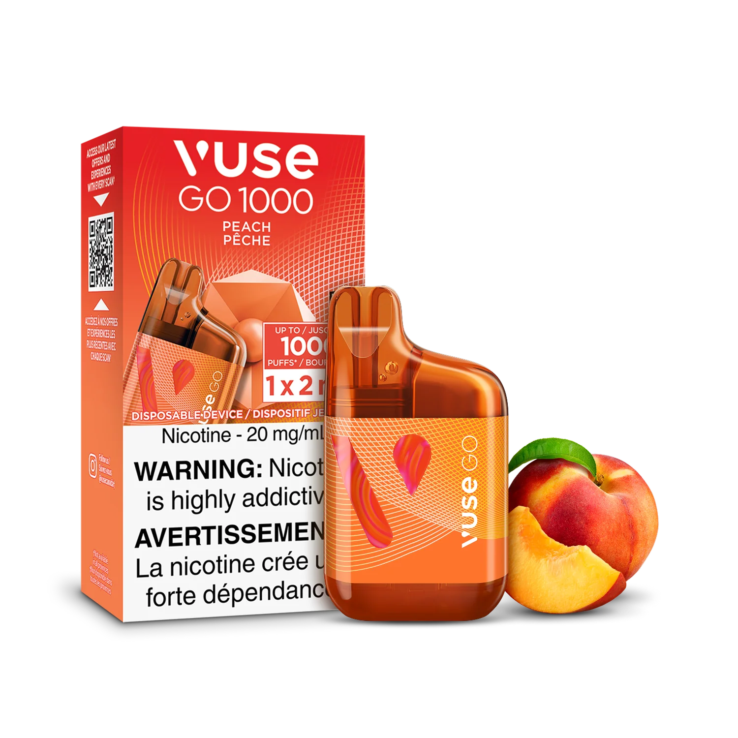 geekvape aegis solo 3 istruzioni Vuse GO 1K Disposable Vape – 1,000 Puffs, 20 mg, Ceramic Coil – VIP Vape