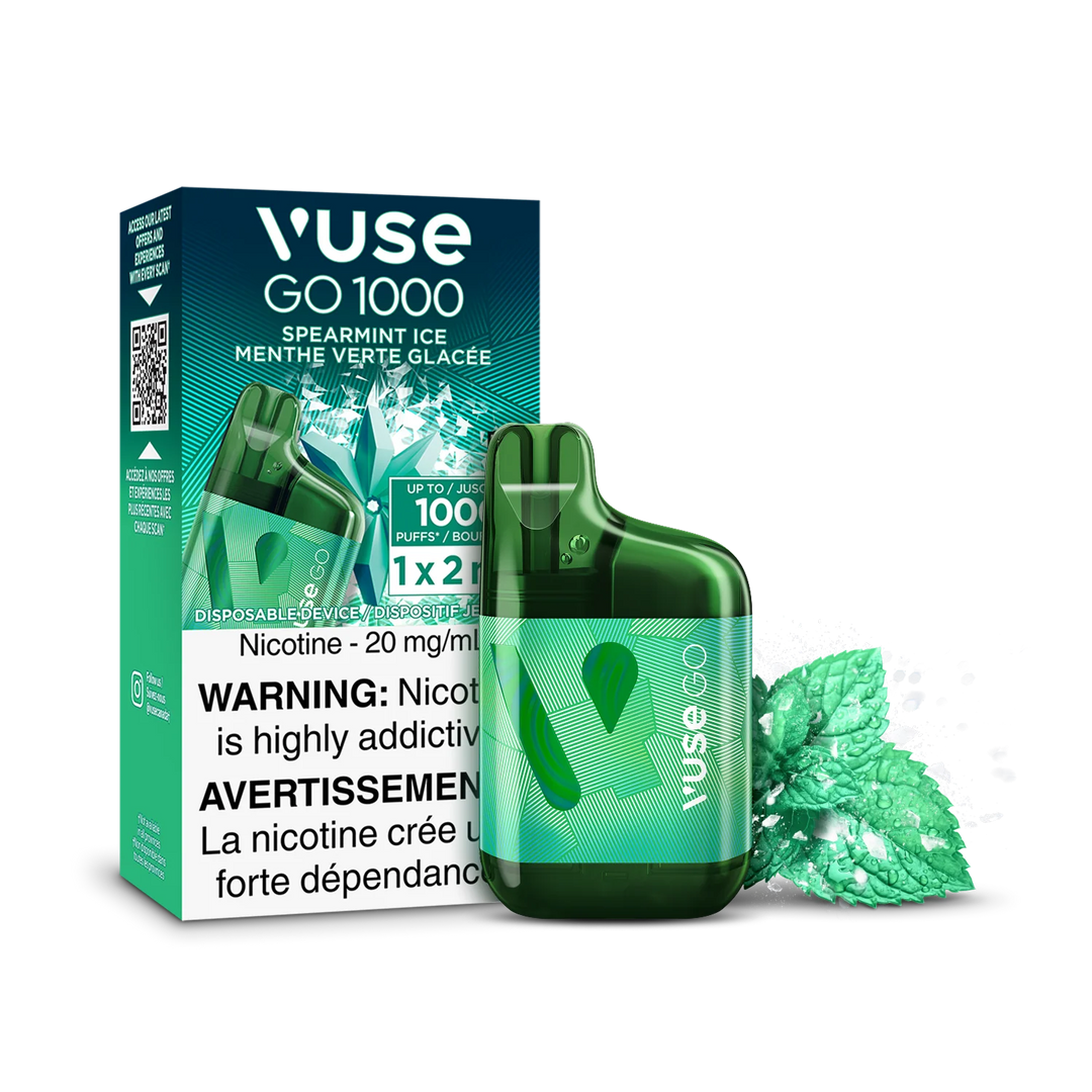 Spearmint Ice Vuse GO 1000 - Disposable Vape