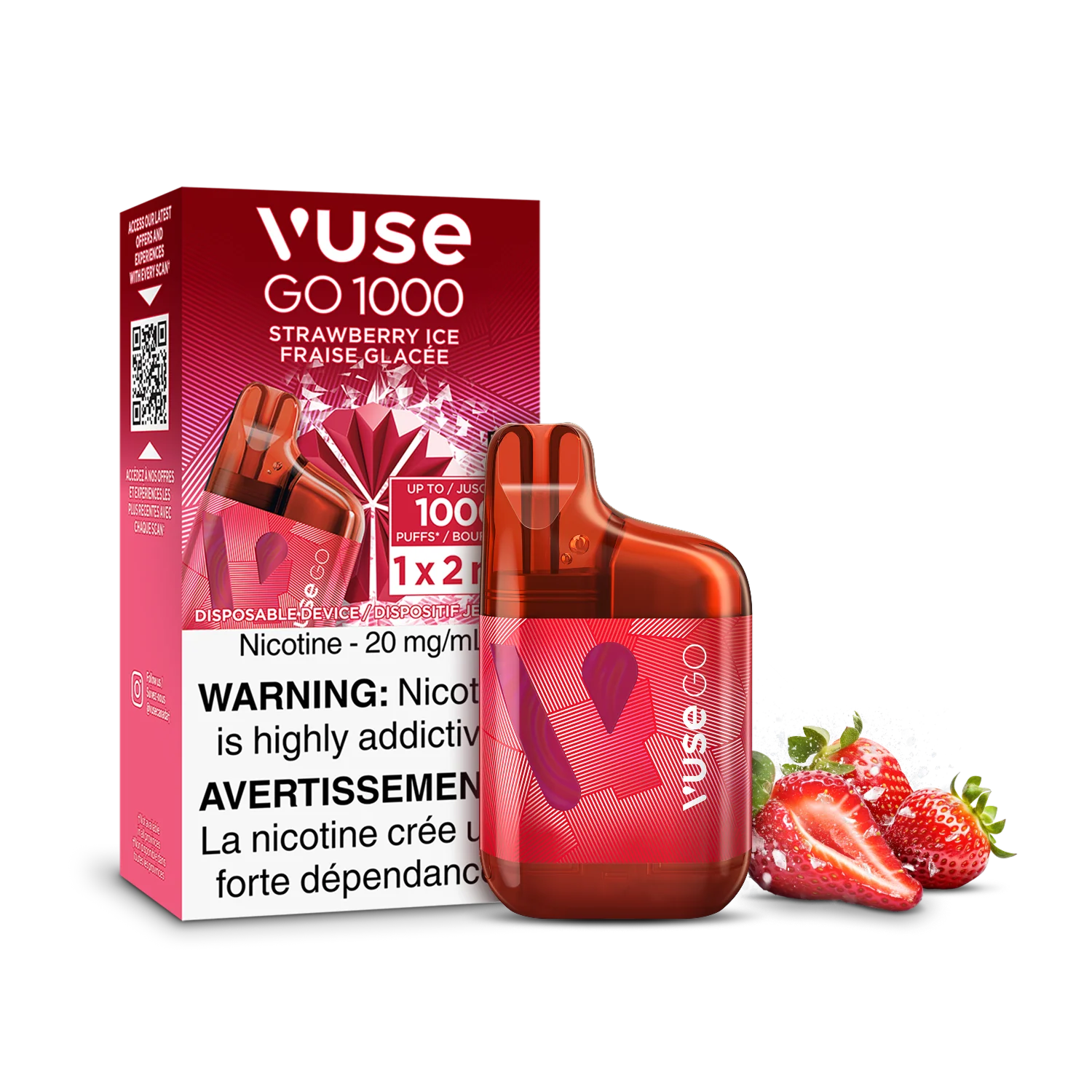 Vuse GO 1000 Disposable Vape Canada | VIP Vape Vuse GO 1000 Disposable Vape Canada | VIP Vape