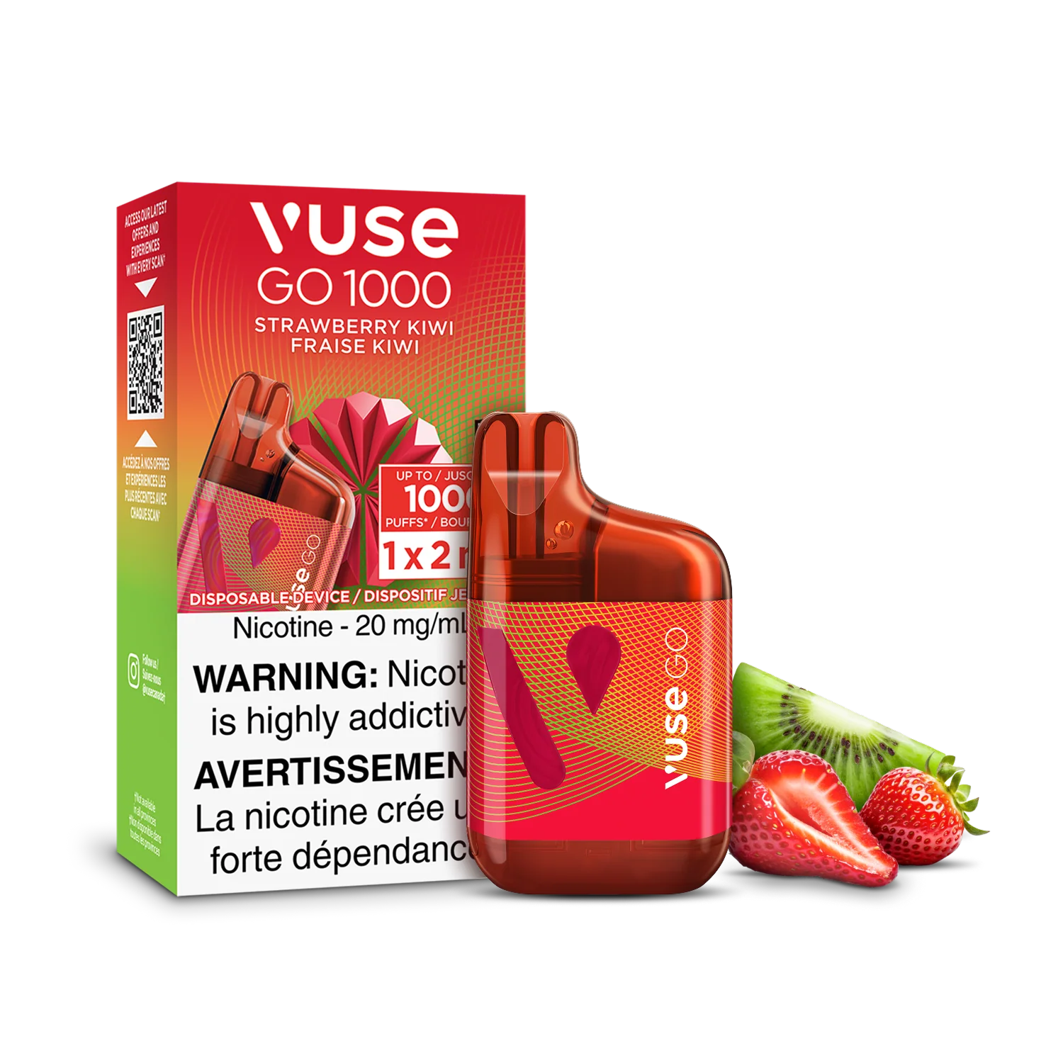 vuse go strawberry Vuse Go Strawberry Vuse Go Reload 1000 Pod Kit