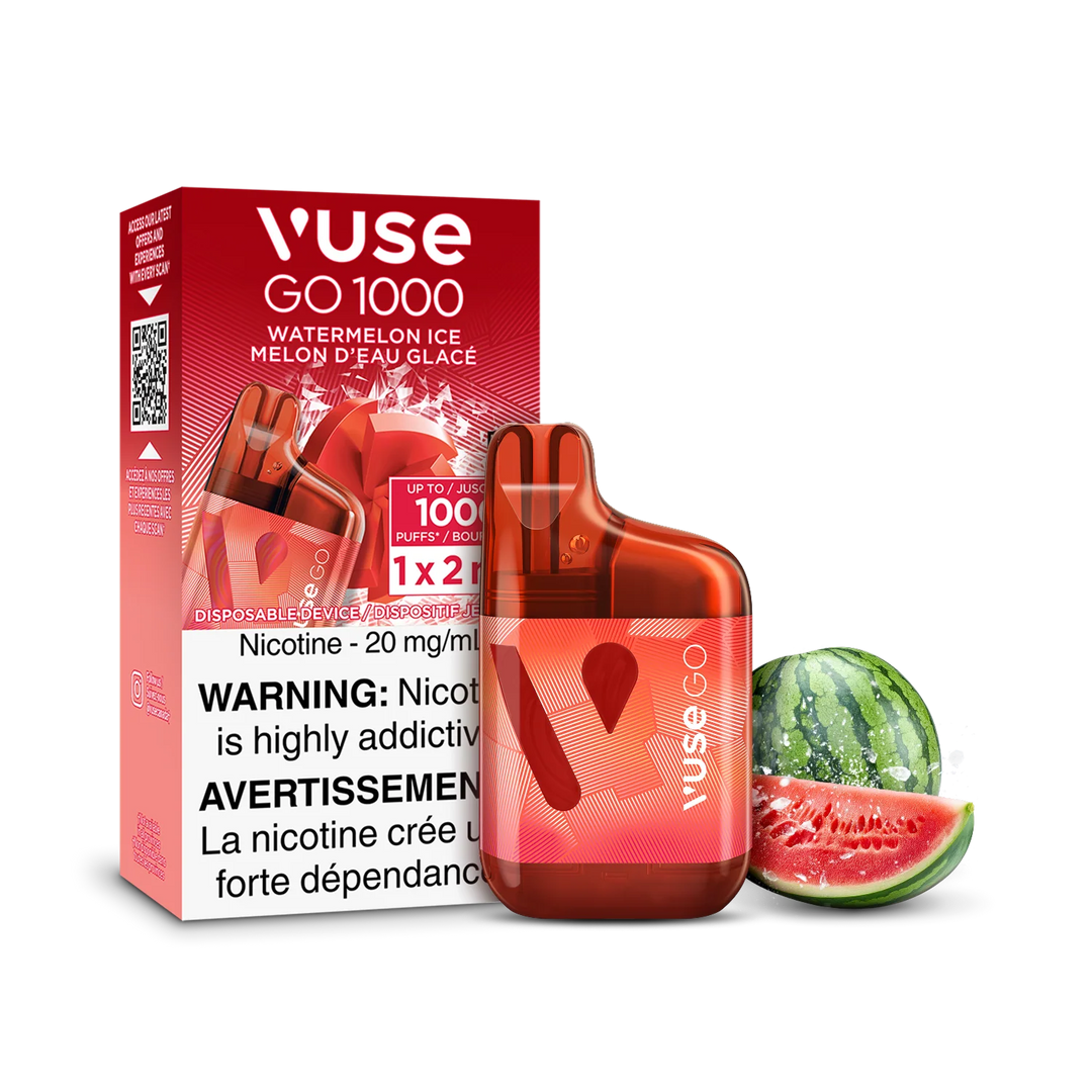 Watermelon Ice Vuse GO 1000 - Disposable Vape