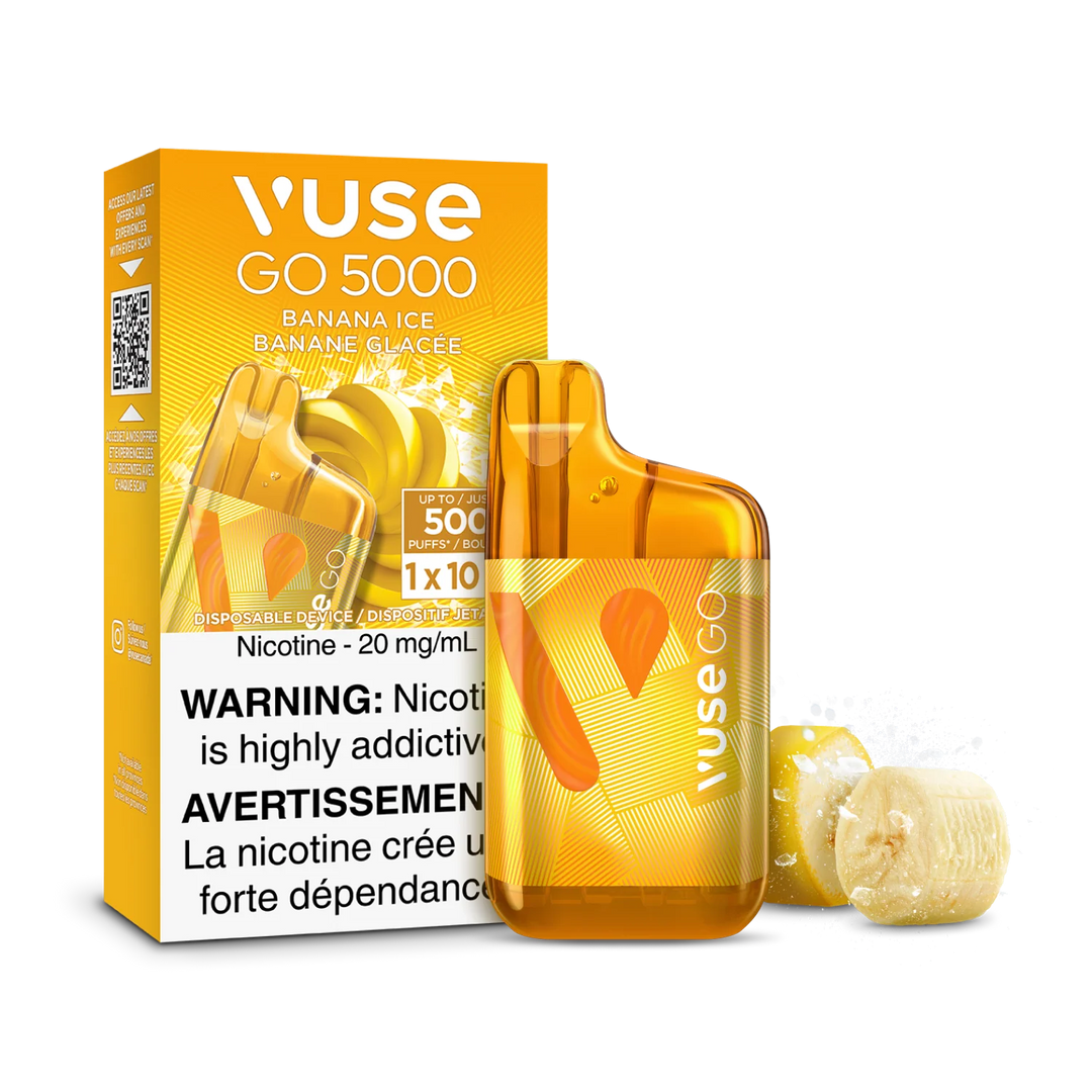 Banana Ice Vuse GO 5000 - Disposable Vape