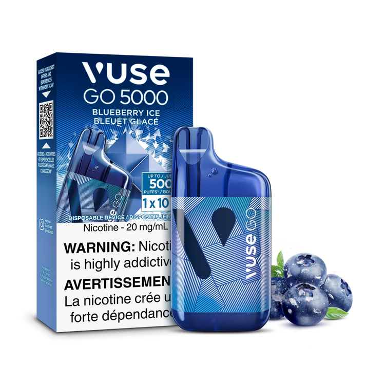 Blueberry Ice Vuse GO 5000 - Disposable Vape
