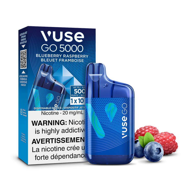 Blueberry Raspberry Vuse GO 5000 - Disposable Vape