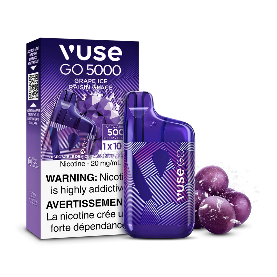 Grape Ice Vuse GO 5000 - Disposable Vape