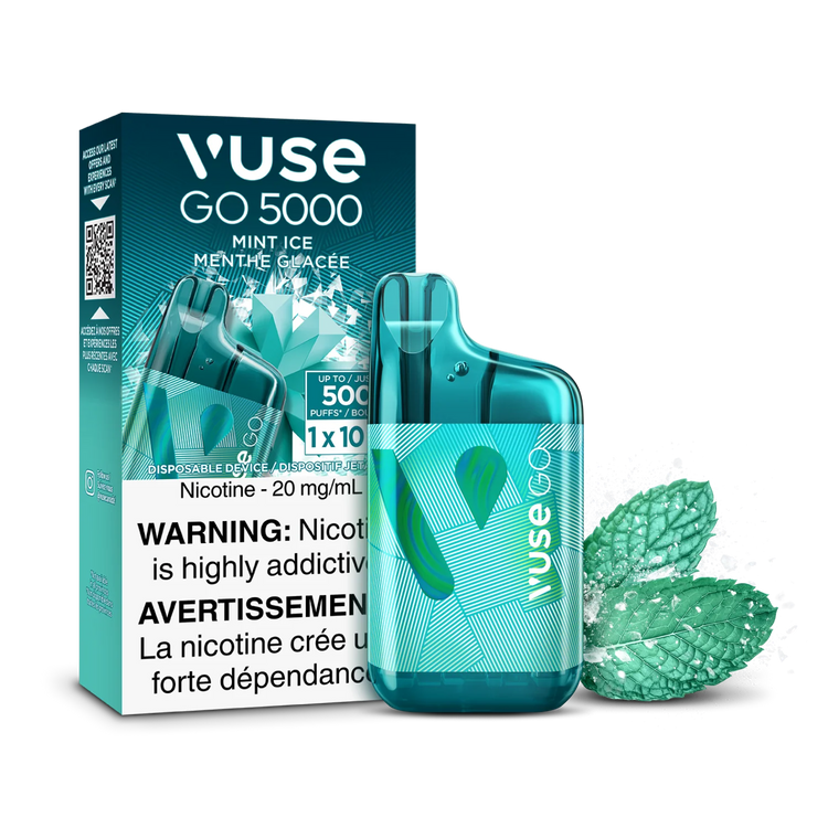 Mint Ice Vuse GO 5000 - Disposable Vape