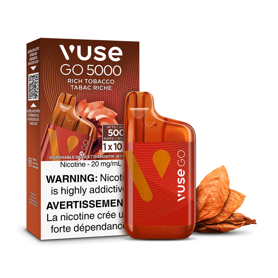 Rich Tobacco Vuse GO 5000 - Disposable Vape