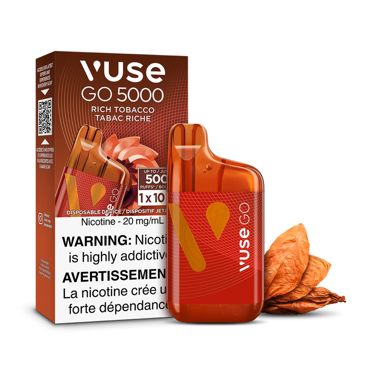 Rich Tobacco Vuse GO 5000 - Disposable Vape