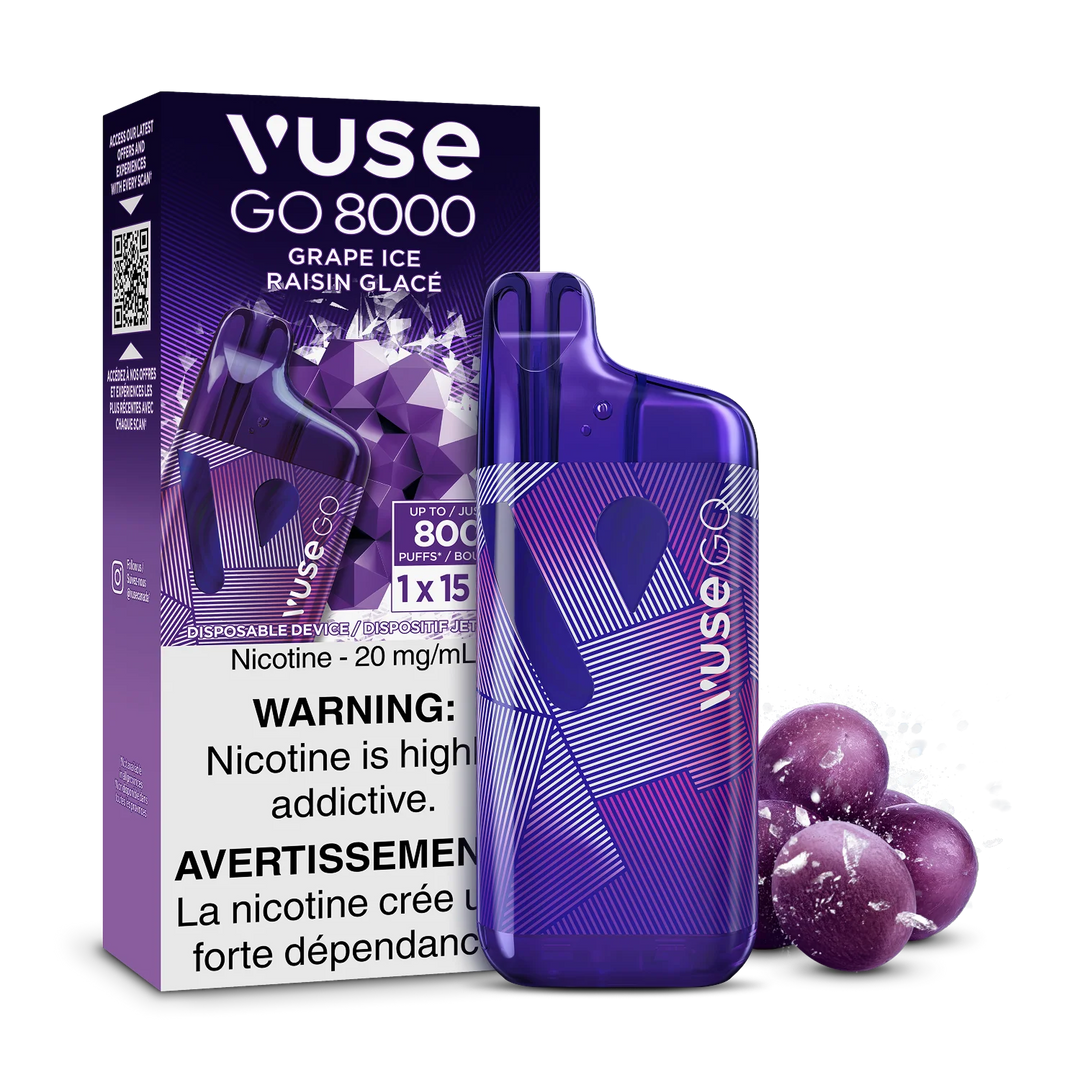 Vuse GO 8000 Disposable Vape 8,000 Puffs, Nic Salt, MTL Draw VIP Vape Vuse GO 8000 Disposable Vape 8,000 Puffs, Nic Salt, MTL Draw VIP Vape
