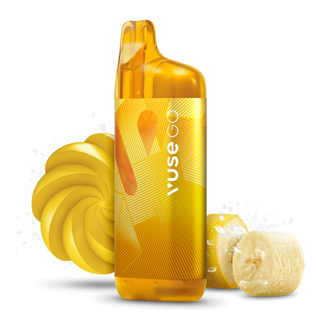 Banana Ice Vuse GO 8000 - Disposable Vape