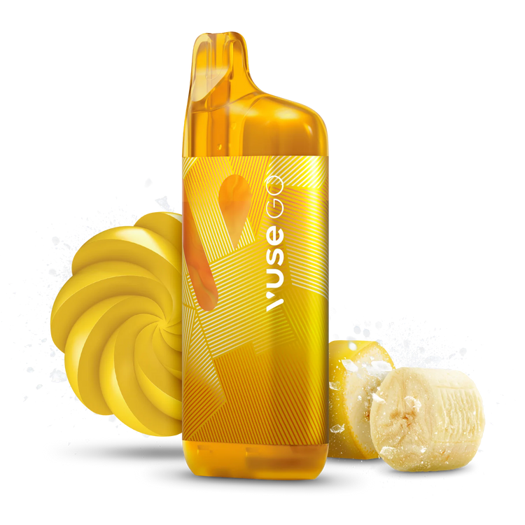 Banana Ice Vuse GO 8000 - Disposable Vape