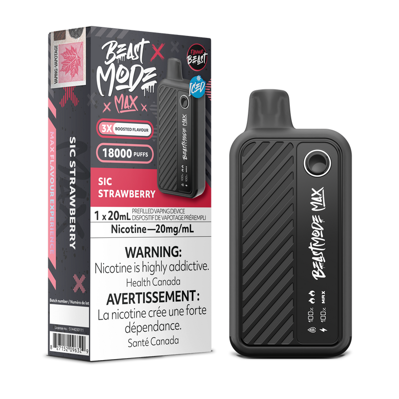 Flavour Beast Mode Max - Disposable E-Cig (EXCISE TAXED) (18k Puffs)