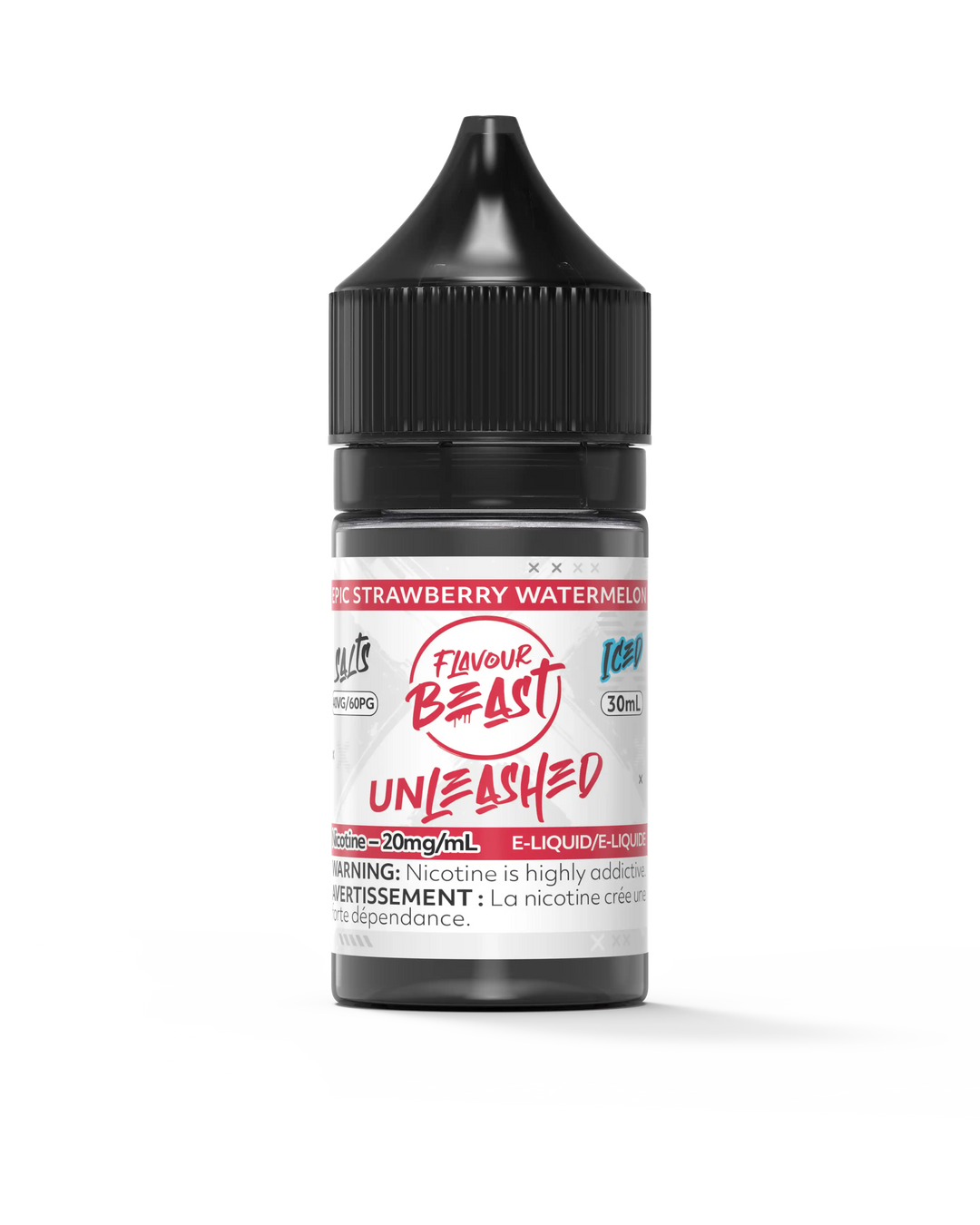 Epic Strawberry Watermelon by Flavour Beast Unleashed Salt