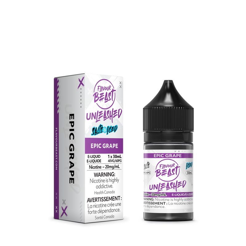 Flavour Beast Unleashed Salt - Epic Grape  (EXCISE TAXED)