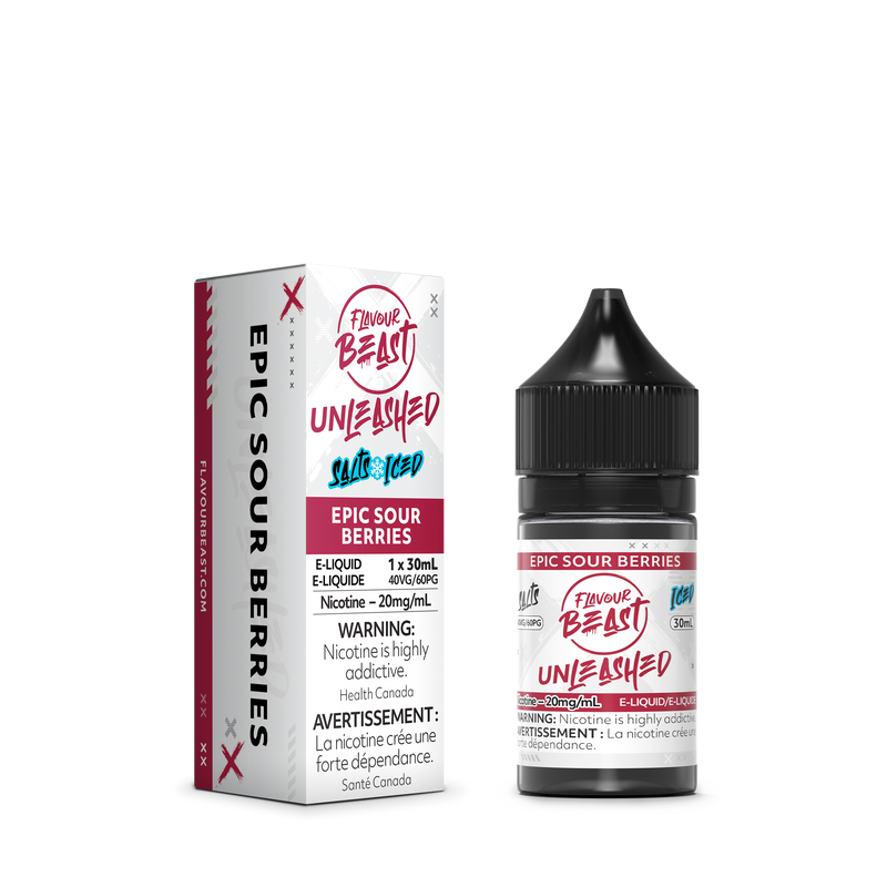 Flavour Beast Unleashed Salt - Epic Sour Berries (EXCISE TAXED)