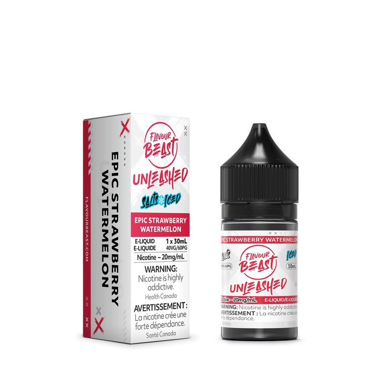 Epic Strawberry Watermelon by Flavour Beast Unleashed Salt