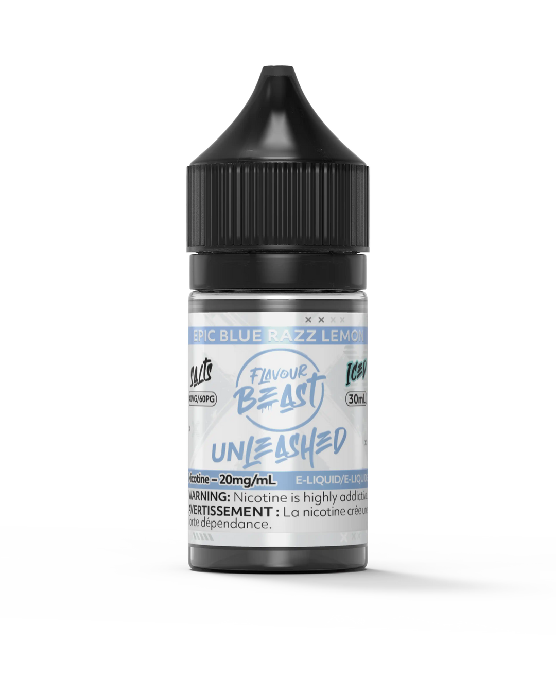 Epic Blue Razz Lemon by Flavour Beast Unleashed Salt