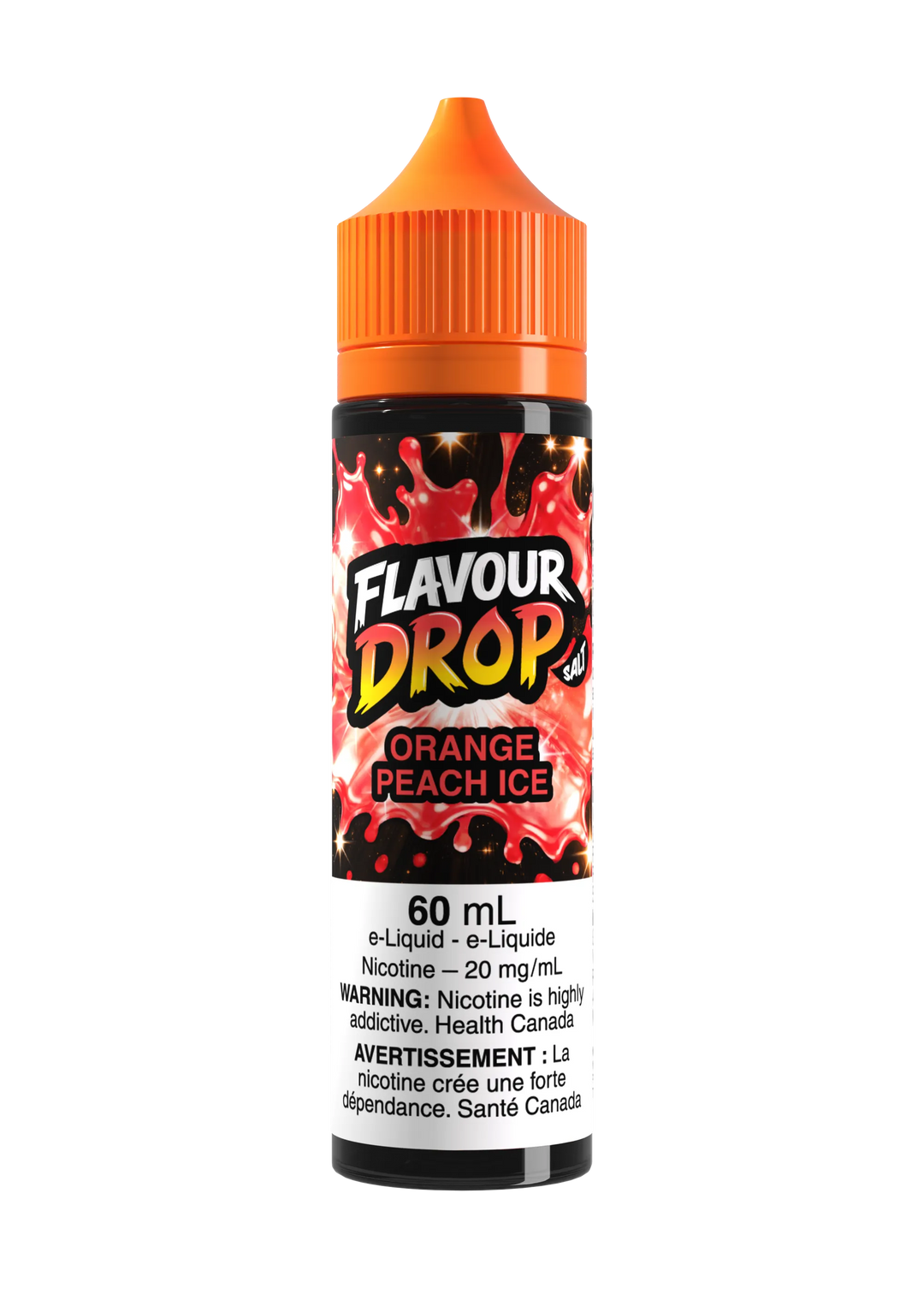 Orange Peach Ice by Flavour Drop Salt