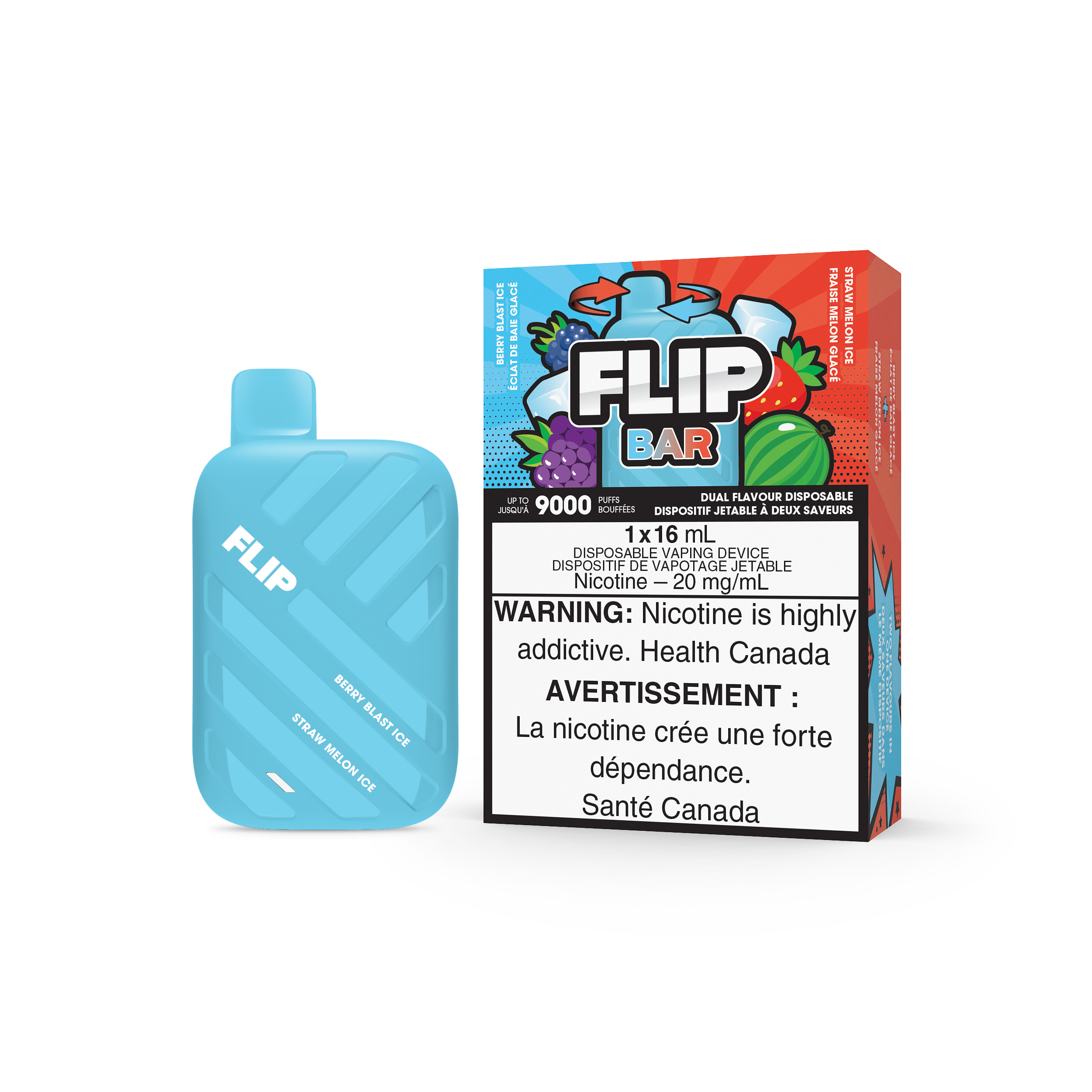 Flip Bar - Disposable E-Cig (9000 Puffs) (FEDERAL)