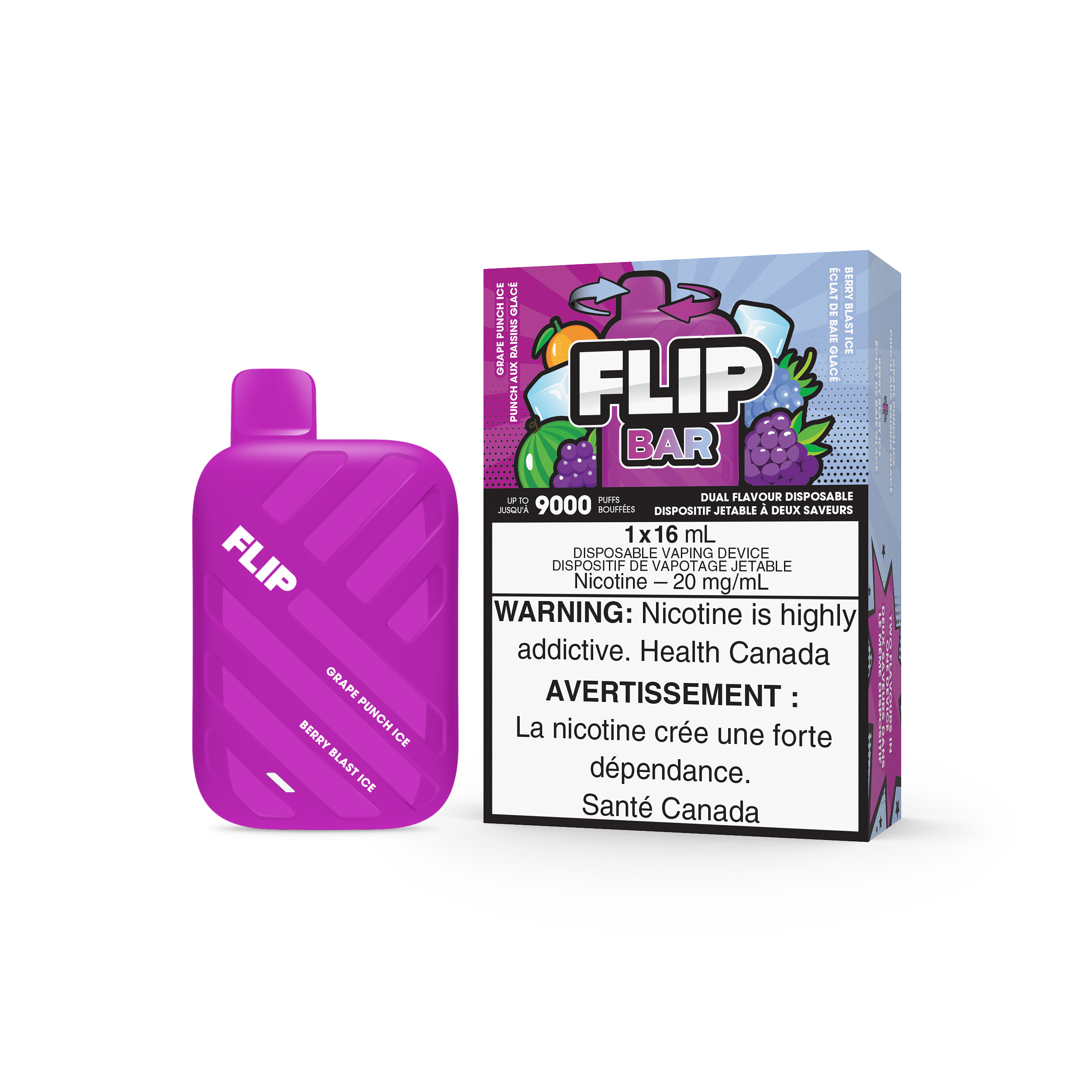 Flip Bar - Disposable E-Cig (9000 Puffs) (FEDERAL)