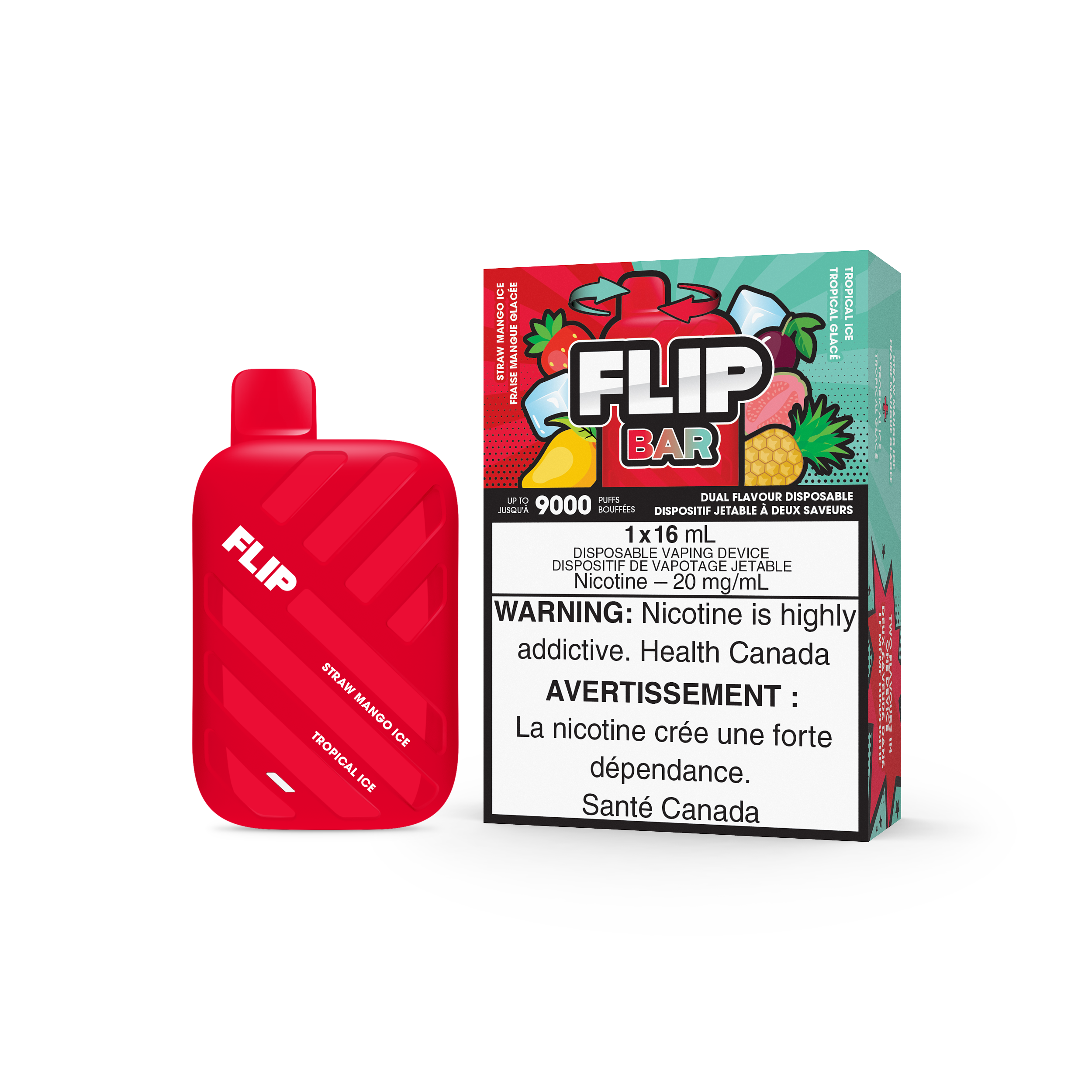 Flip Bar - Disposable E-Cig (9000 Puffs) (FEDERAL)