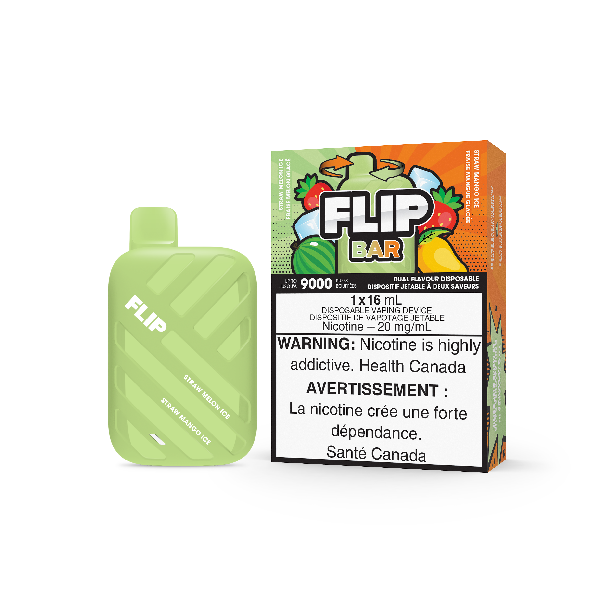 Flip Bar - Disposable E-Cig (9000 Puffs) (FEDERAL)