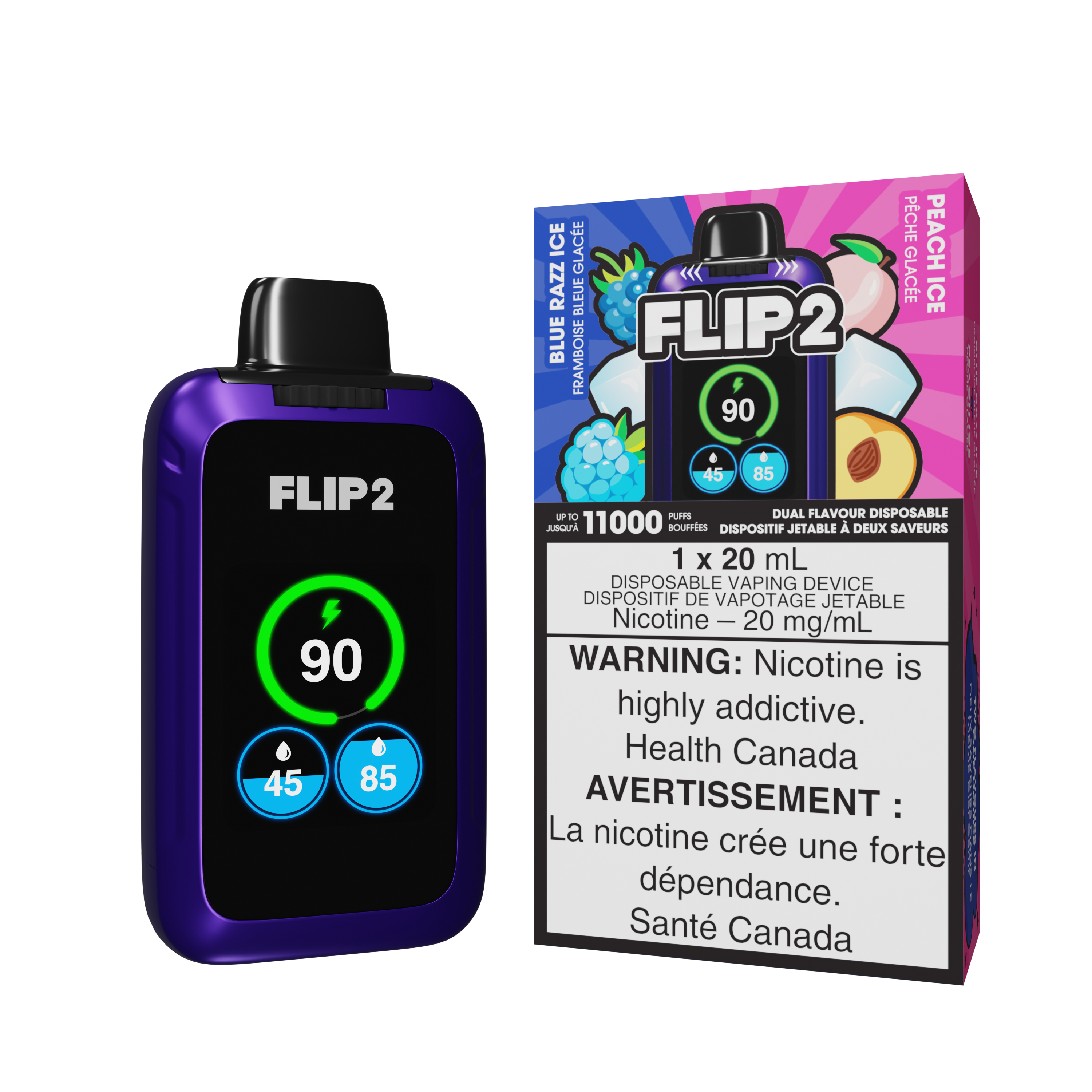 Flip Bar 2 - Disposable E-Cig (11k Puffs) (FEDERAL)