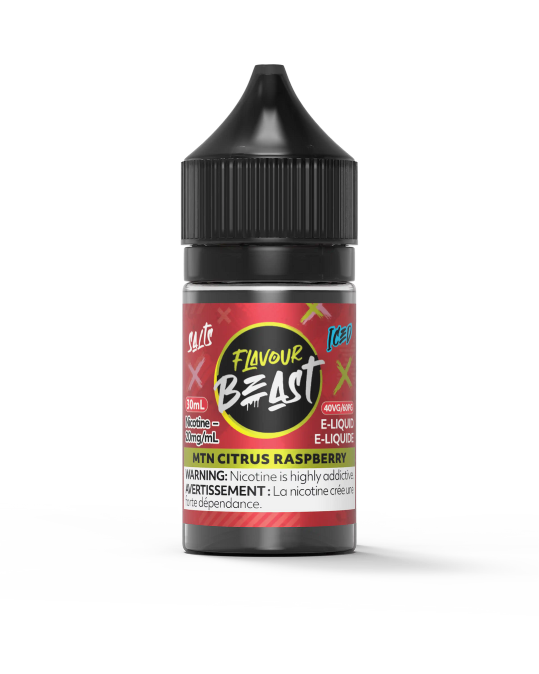 MTN Citrus Raspberry Iced by Flavour Beast Salt