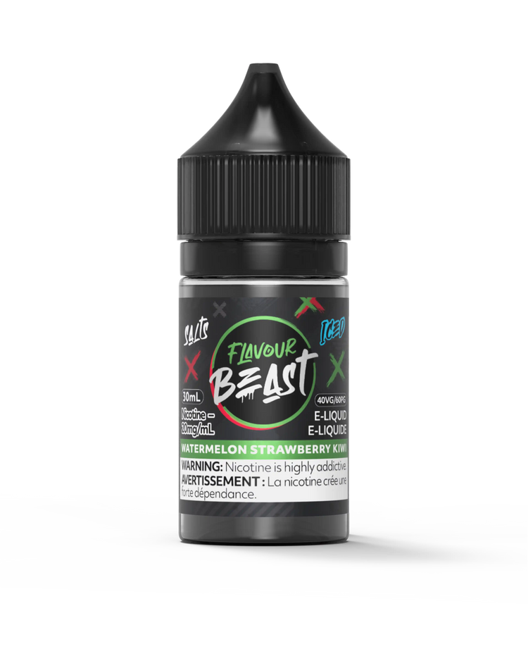 Watermelon Strawberry Kiwi Iced by Flavour Beast Salt