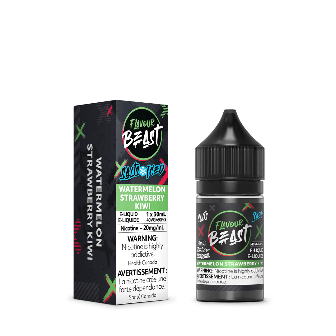 Watermelon Strawberry Kiwi Iced by Flavour Beast Salt
