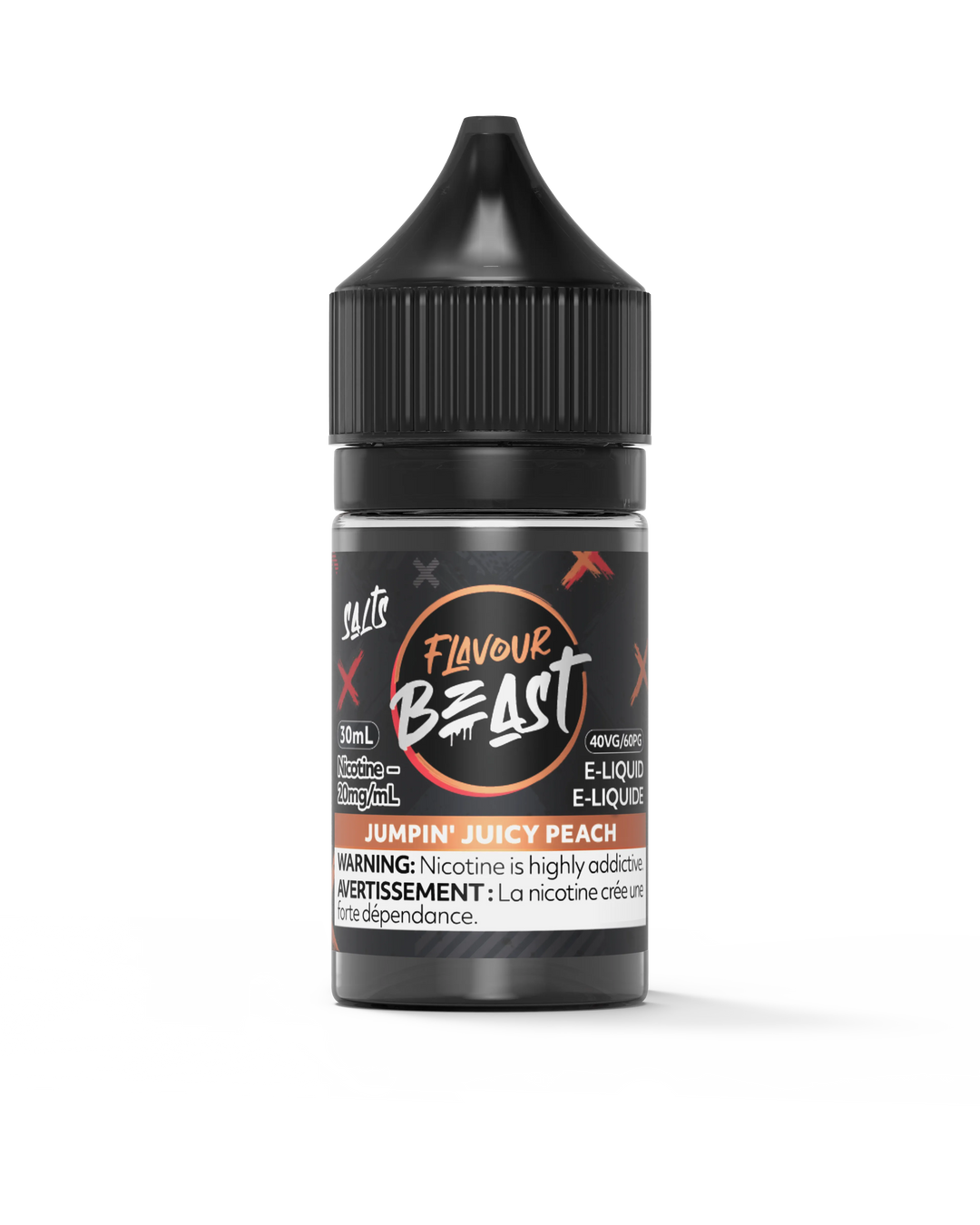 Jumpin' Juicy Peach by Flavour Beast Salt by FLAVOUR BEAST — view 1