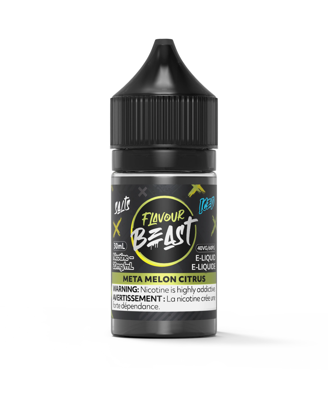 Meta Melon Citrus Iced by Flavour Beast Salt by FLAVOUR BEAST — view 1