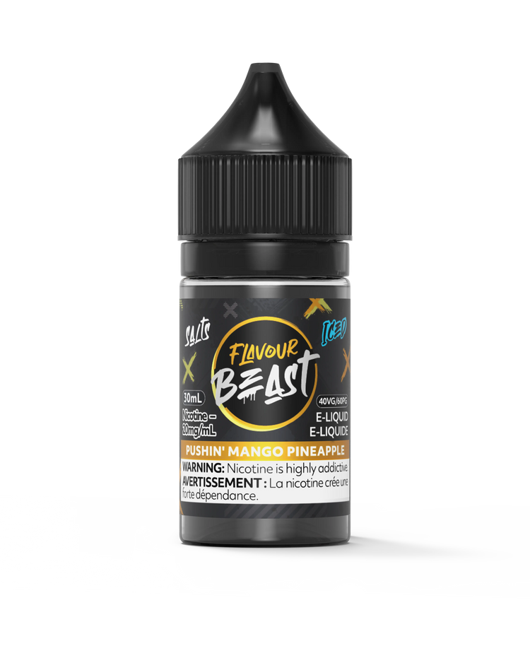 Pushin' Mango Pineapple Iced by Flavour Beast Salt by FLAVOUR BEAST — view 1
