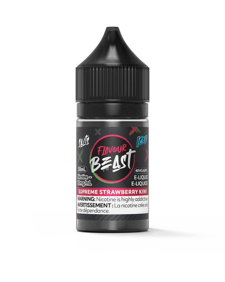 Supreme Strawberry Kiwi Iced by Flavour Beast Salt by FLAVOUR BEAST — view 1