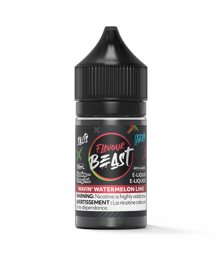 Wavin' Watermelon Lime Iced by Flavour Beast Salt by FLAVOUR BEAST — view 1