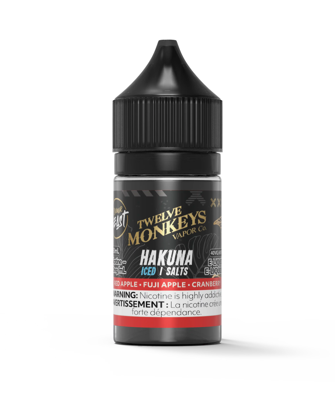 Hakuna Iced by Twelve Monkeys x Flavour Beast Salt