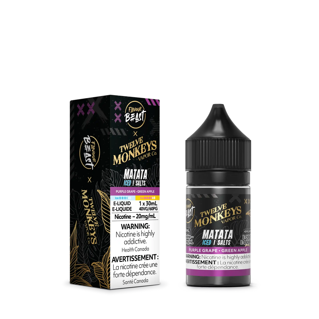 Matata Iced by Twelve Monkeys x Flavour Beast Salt